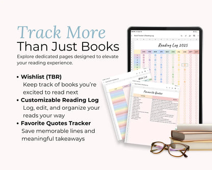 Book Tracker Spreadsheet Template with Resell Rights | PLR + MRR