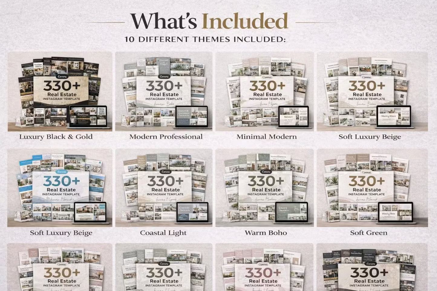 330+ Real Estate Templates (PLR + MRR)