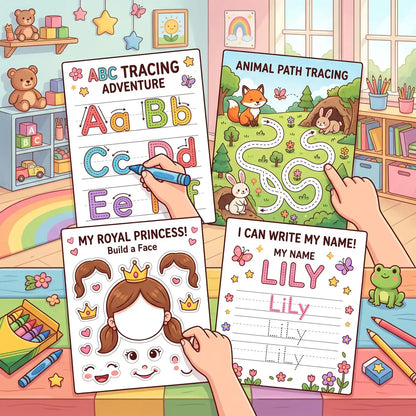 25,000+ Printable Learning Activities, Worksheets, Games & Coloring Pages with Resell Rights