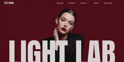 Showit Light Lab Website Template #2: For Coaches, Speakers & Podcasters